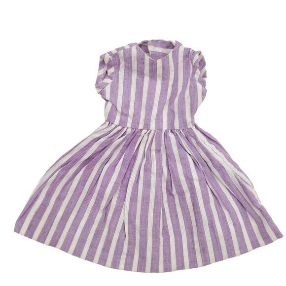 Lot of 3 Cissy 20" Doll Dresses Vintage Handmade Pink Purple Striped *See - Picture 6 of 16